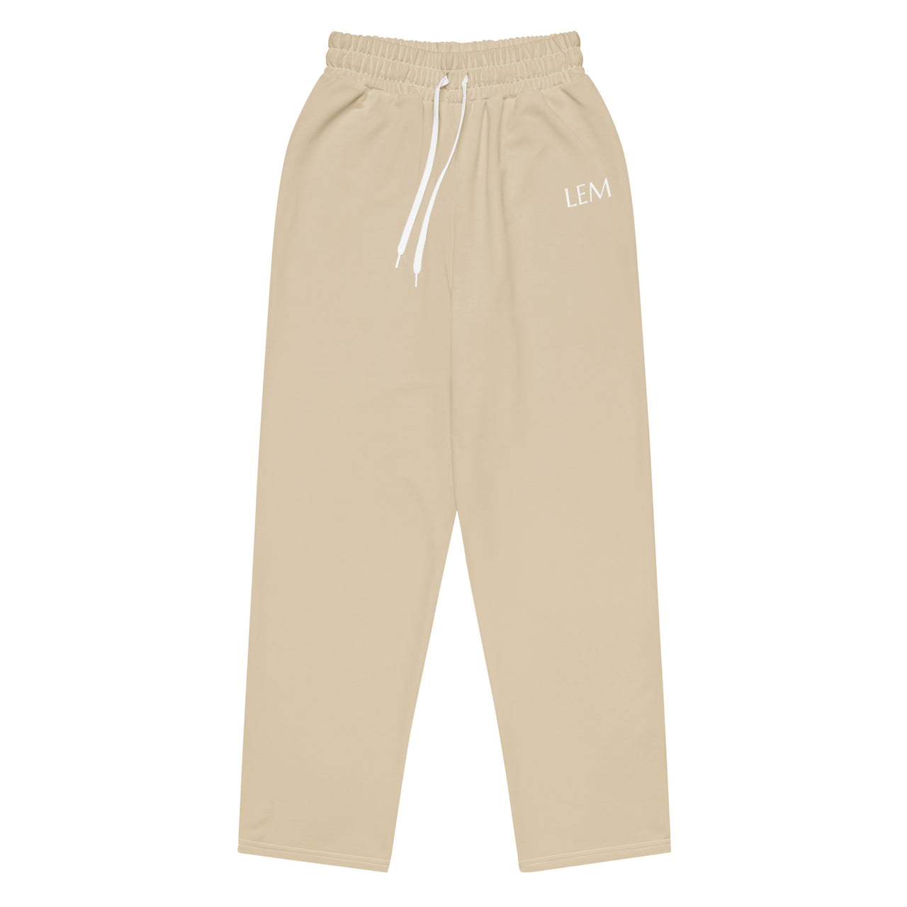 LEM Sand Wide-leg joggers - Modestly Vogue 