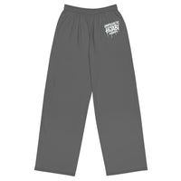Charcoal Grey Unapologetic Hijabi wide-leg pants - Modestly Vogue 