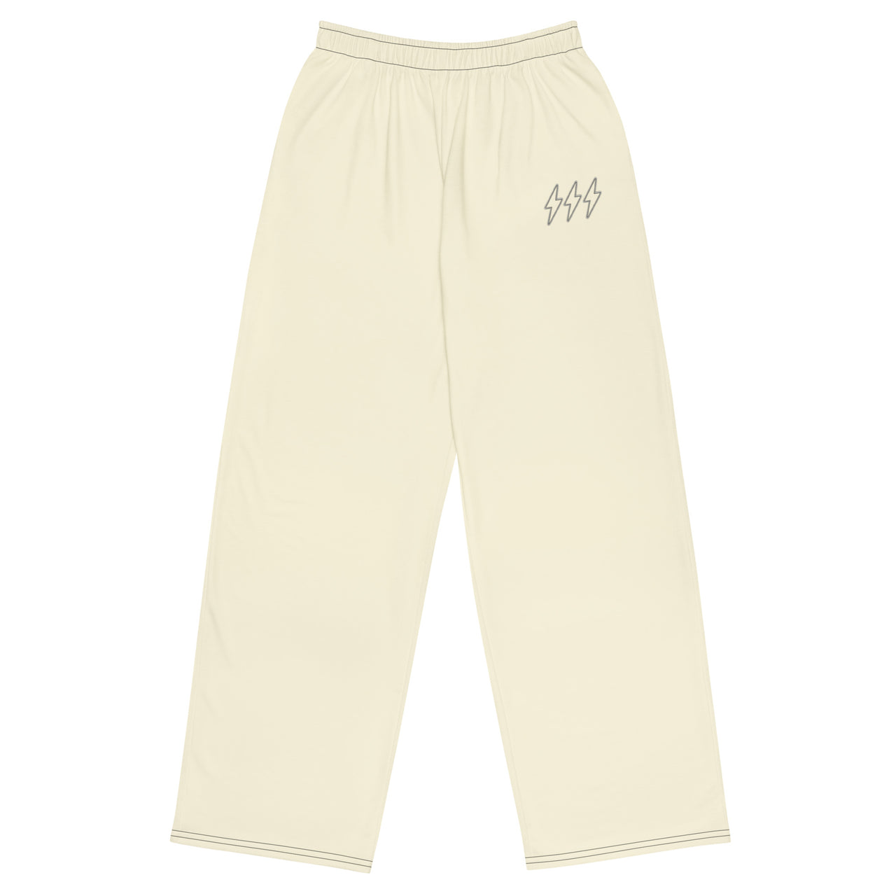 Cream Hijabi Energy™  Wide Leg Pants - Modestly Vogue 