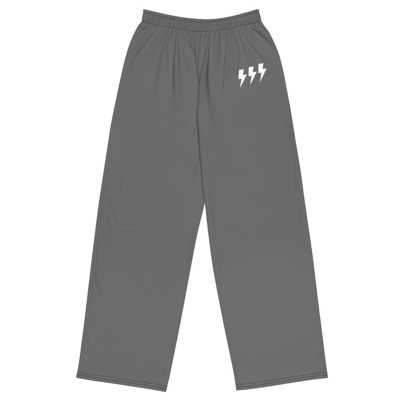 Grey Quiet Energy™  wide-leg pants - Modestly Vogue 