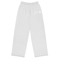 Whisper Grey Unapologetic Hijabi wide-leg pants - Modestly Vogue 