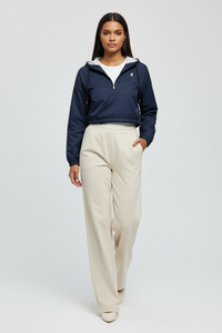 Midnight LEM Women’s cropped windbreaker - Modestly Vogue 