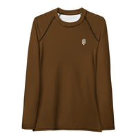 Brown LEM Performance Top - Modestly Vogue 