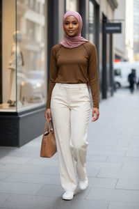 Hijabi Energy™  Espresso Performance Top