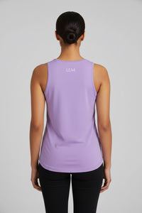 LEM Violet Veil Performance Tank Top - Modestly Vogue 