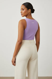 LEM Violet Veil Performance Tank Top - Modestly Vogue 