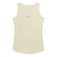 LEM Cream Tank Top - Modestly Vogue 