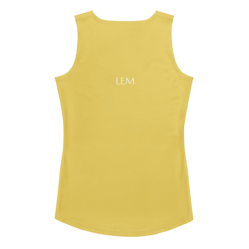 LEM Butter Yellow Tank Top - Modestly Vogue 