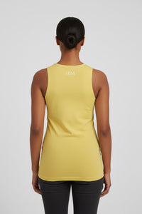 LEM Butter Yellow Tank Top - Modestly Vogue 