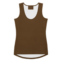 Brown LEM Seamless Tank Top - Modestly Vogue 