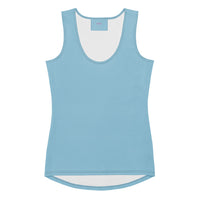 LEM Blue Mist Performance Tank Top - Modestly Vogue 