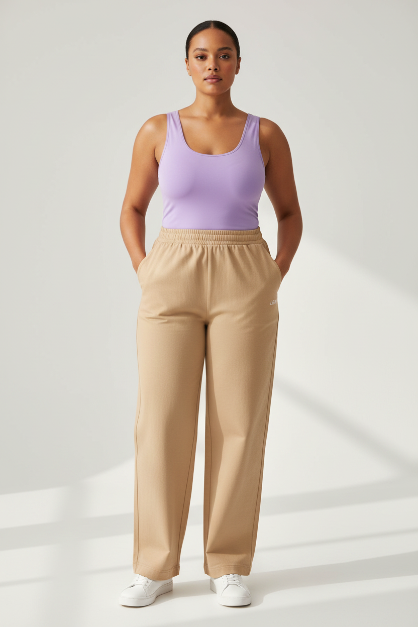 LEM Violet Veil Performance Tank Top - Modestly Vogue 