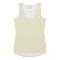 LEM Cream Tank Top - Modestly Vogue 