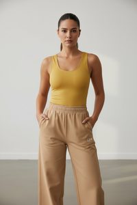 LEM Butter Yellow Tank Top - Modestly Vogue 