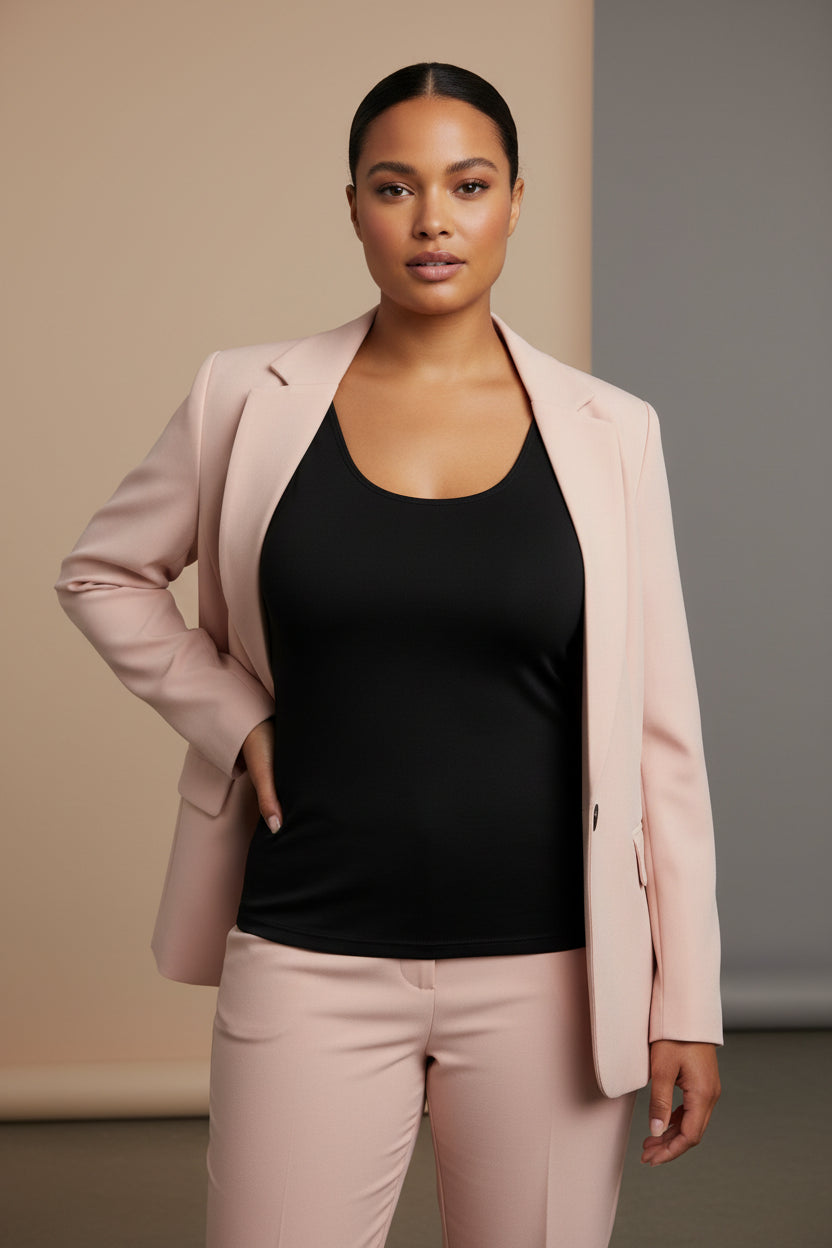 Black LEM Seamless Tank Top - Modestly Vogue 