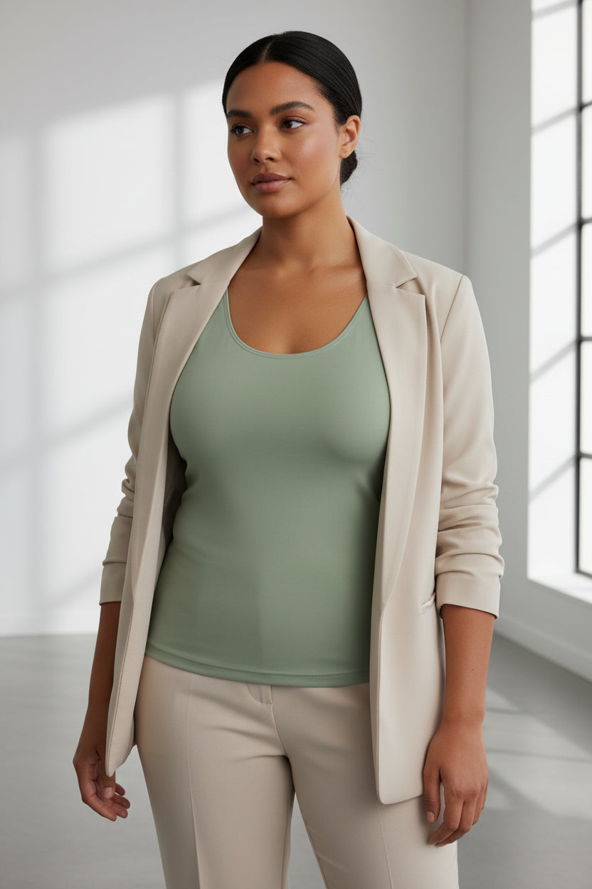 LEM Sage Performance Tank Top - Modestly Vogue 
