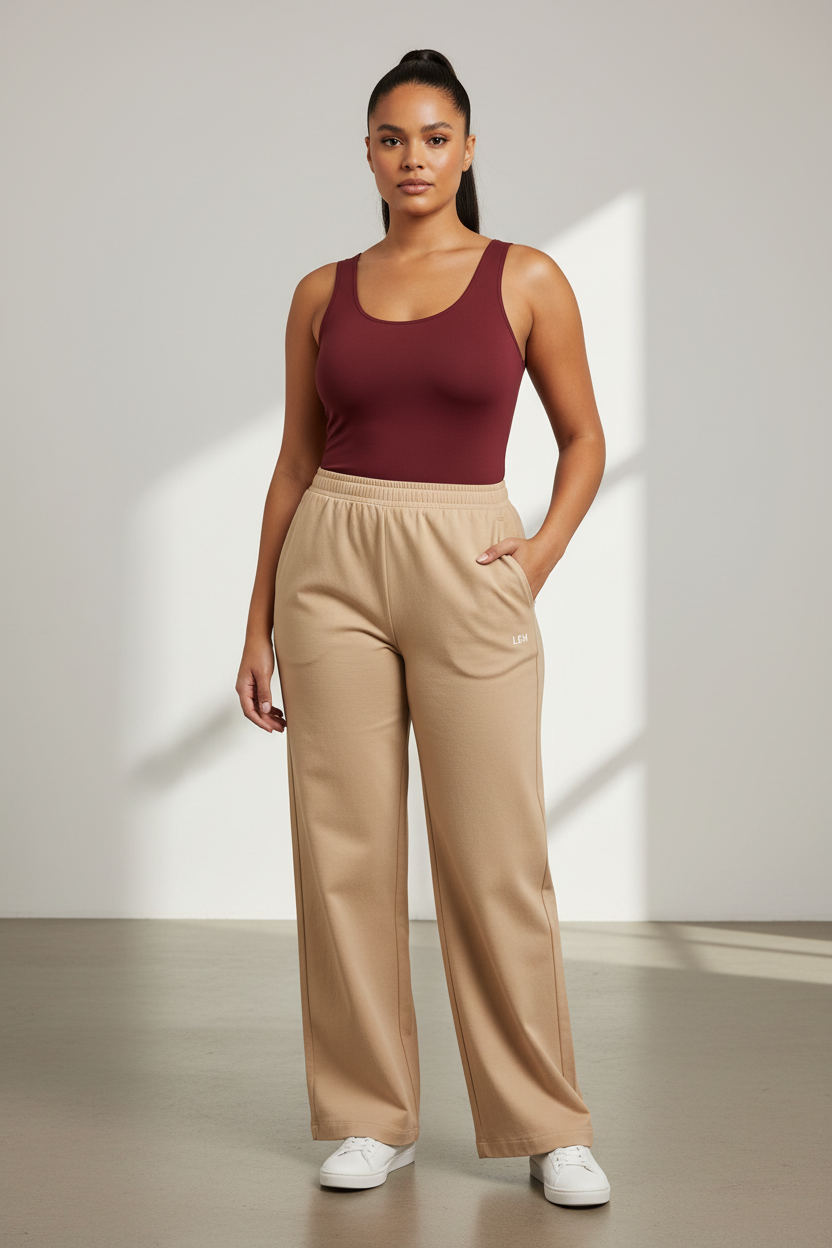 Bordeaux LEM Seamless Tank Top - Modestly Vogue 