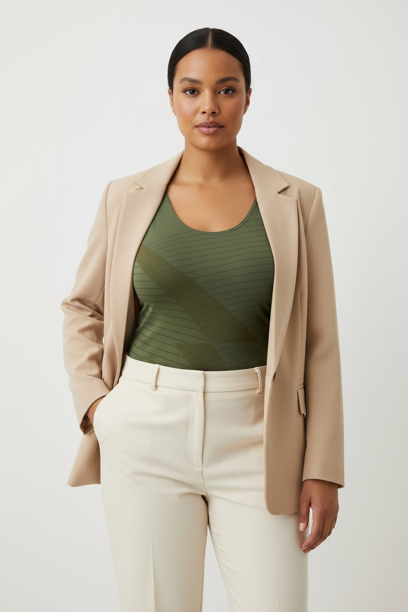 Grounded LEM SeamlessTank Top - Modestly Vogue 