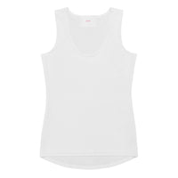 White LEM Tank Top - Modestly Vogue 