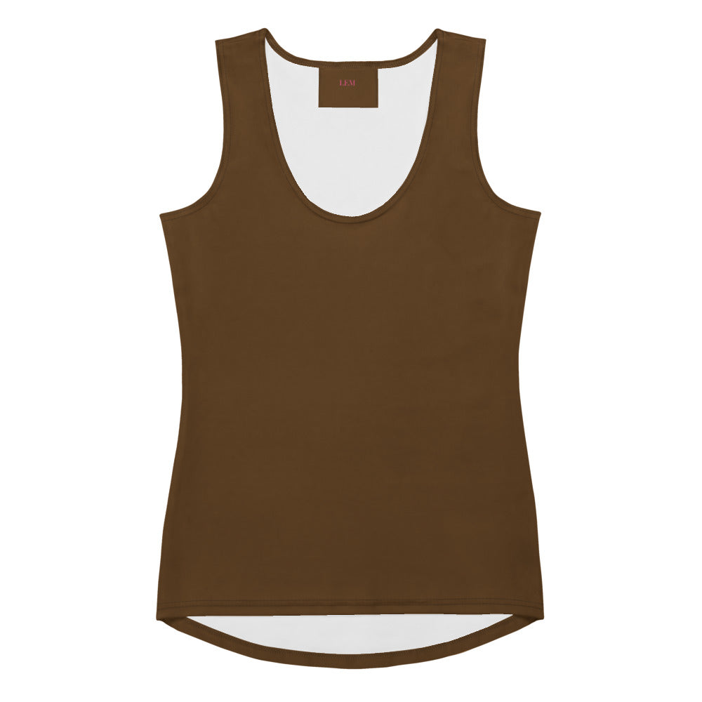 LEM Espresso Seamless Tank Top - Modestly Vogue 