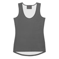 Grey LEM Seamless Tank Top - Modestly Vogue 