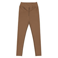 Hijabi Energy Mocha Layering Leggings - Modestly Vogue 
