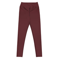 Unapologetic Hijabi Burgundy Layering Leggings - Modestly Vogue 