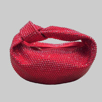 Knot Crystal Diamond Handbag | Large Capacity Luxury Purse - Modestly Vogue 