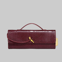 Botegga Dupe Hand-held Dinner Bag Purse Andiamo Clutch Leather - Modestly Vogue 