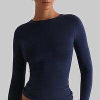 Layering Long Sleeve Top T-Shirt FItted