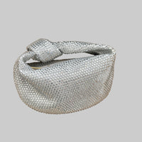Knot Crystal Diamond Handbag | Large Capacity Luxury Purse - Modestly Vogue 