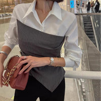 Shirt With Corset Top Shirt Blouse