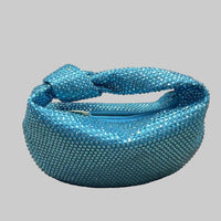 Knot Crystal Diamond Handbag | Large Capacity Luxury Purse - Modestly Vogue 