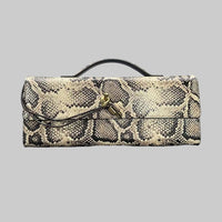 Botegga Dupe Hand-held Dinner Bag Purse Andiamo Clutch Leather - Modestly Vogue 