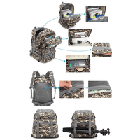 Tactical 45L MOLLE Rucksack Backpack – Military Outdoor Pack