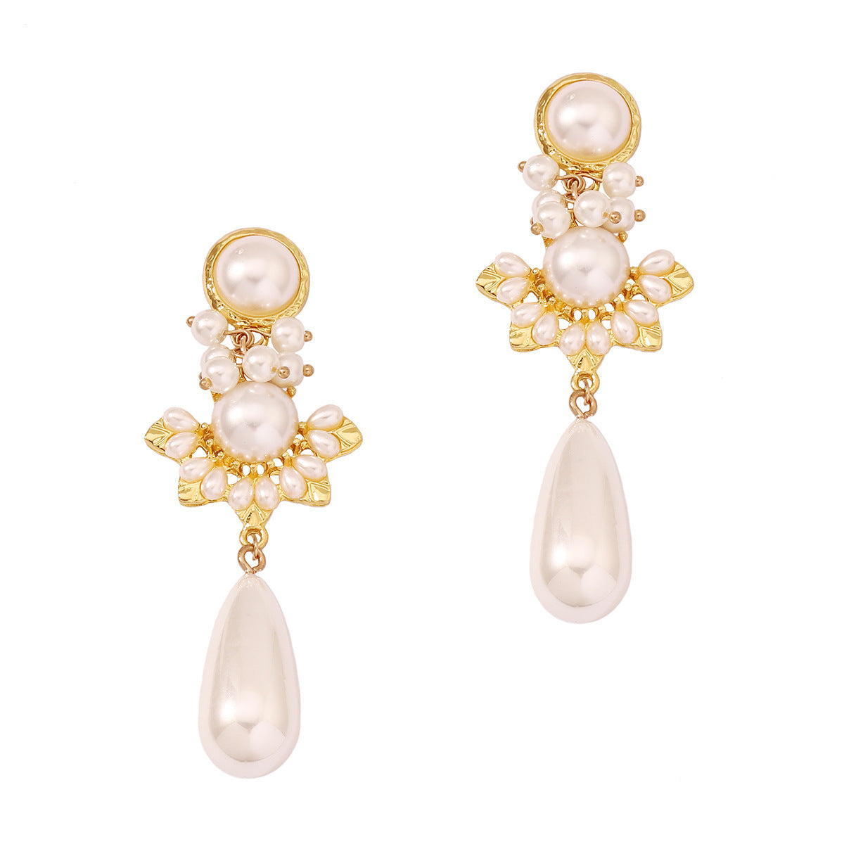 European And American High Class Elegant Ear Studs Light Luxury Minority Vintage Earrings - Modestly Vogue 