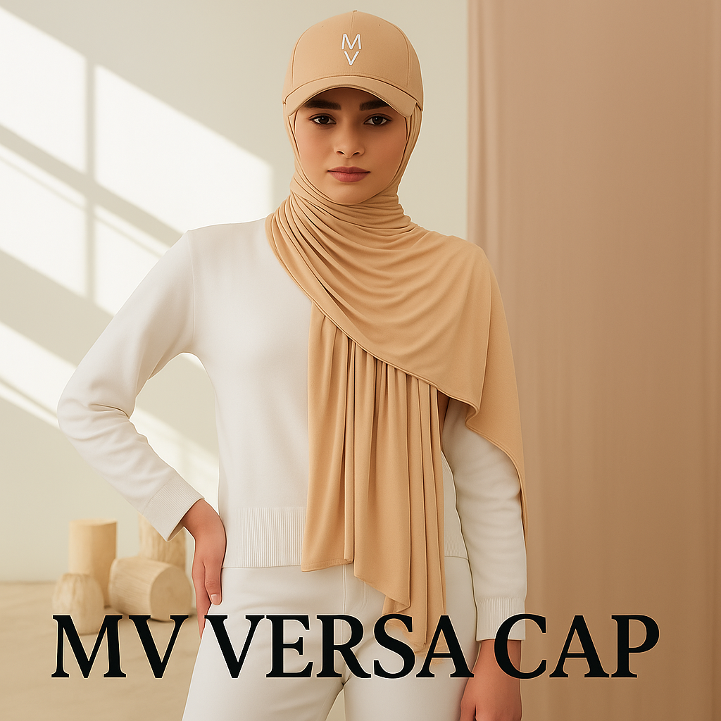 The MV Versa Cap™ – Versatile & Stylish Cap Sets with Interchangeable Snap Hijabs | Coming Soon - Modestly Vogue 