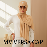 The MV Versa Cap™ – Versatile & Stylish Cap Sets with Interchangeable Snap Hijabs | Coming Soon - Modestly Vogue 