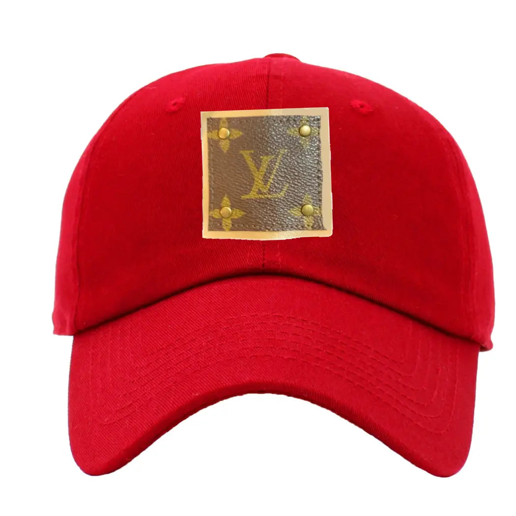 Upcycled LV Classic Cotton Cap – Sustainable Luxe Style - Modestly Vogue 