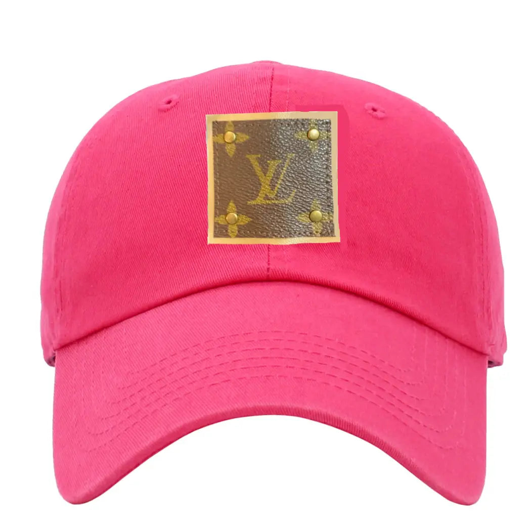 Upcycled LV Classic Cotton Cap – Sustainable Luxe Style - Modestly Vogue 