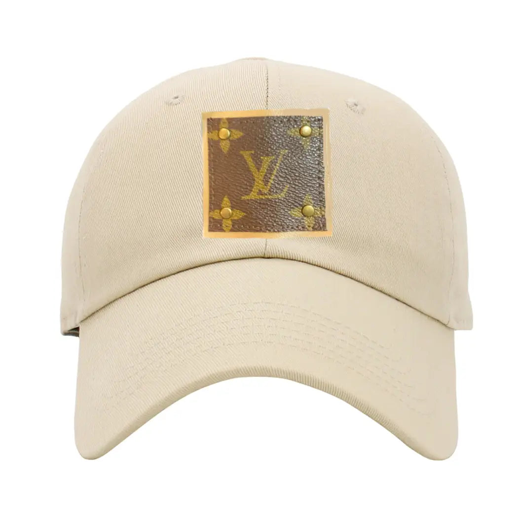 Upcycled LV Classic Cotton Cap – Sustainable Luxe Style - Modestly Vogue 