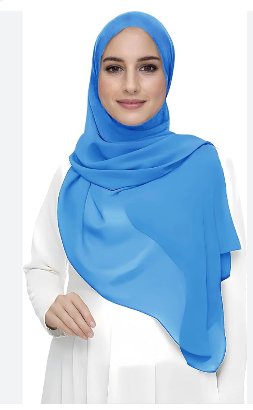 Blossomed Dreams Hijab Box – Box of 5  Chiffon Hijabs - Modestly Vogue 