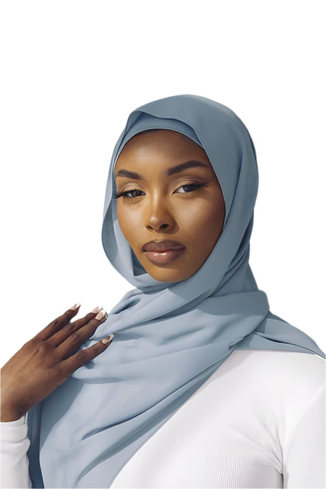 Morning Glow Hijab Box – Set of 5 Premium Chiffon Hijabs - Modestly Vogue 