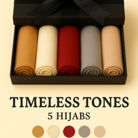 Timeless Tones Box – Build Your Own Themed Set of Premium Jersey Hijabs - Modestly Vogue 