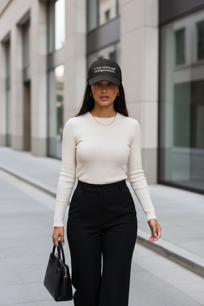Chic Without Compromise Cap – Fashion Meets Modest Style - Modestly Vogue 