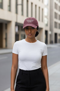 Confidence Quote Hat – Vintage Embroidered Dad Cap - Modestly Vogue 