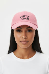 Quietly Iconic Unisex Distressed Cap – Casual Trendy Hat for Everyday Style