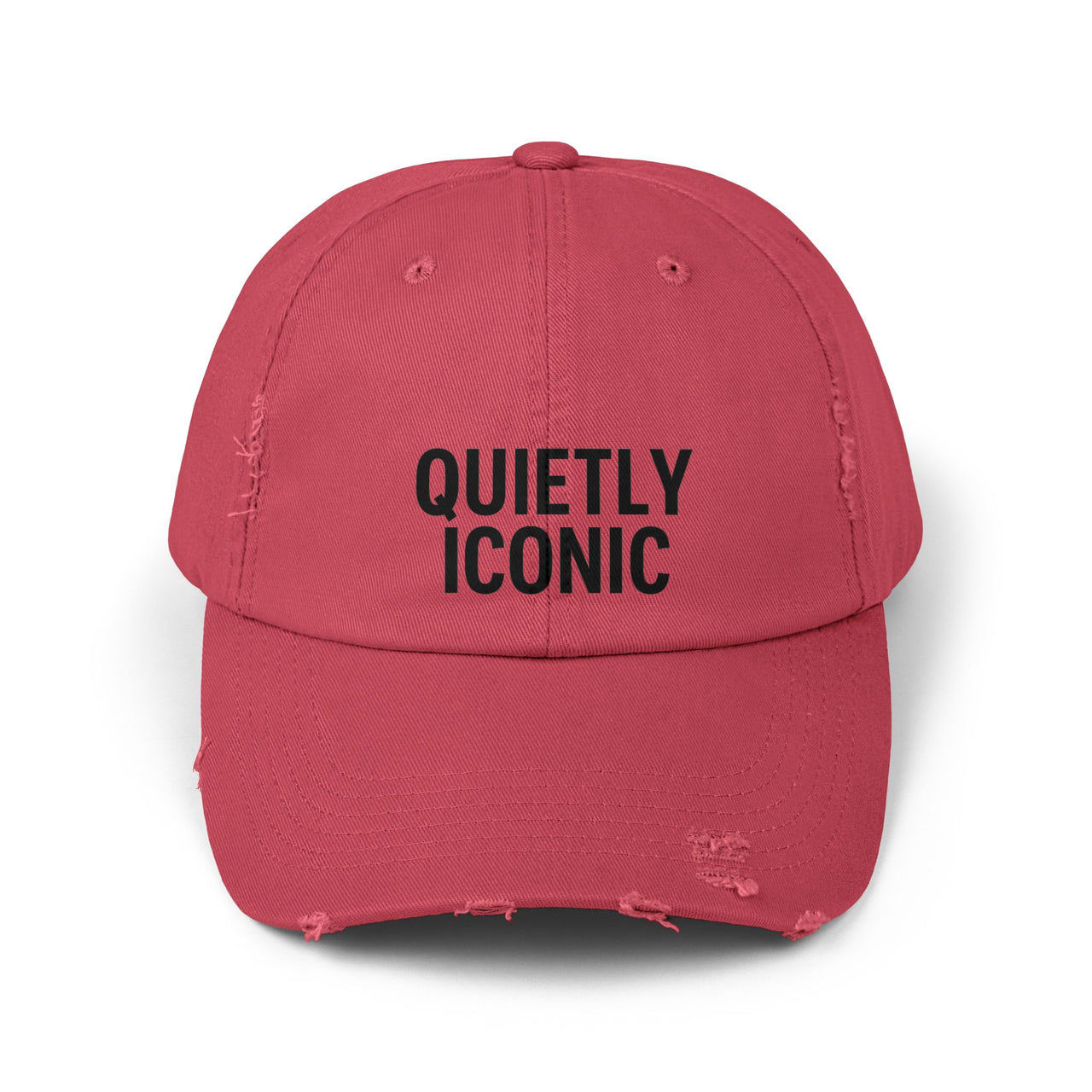 Quietly Iconic Unisex Distressed Cap – Casual Trendy Hat for Everyday Style - Modestly Vogue 