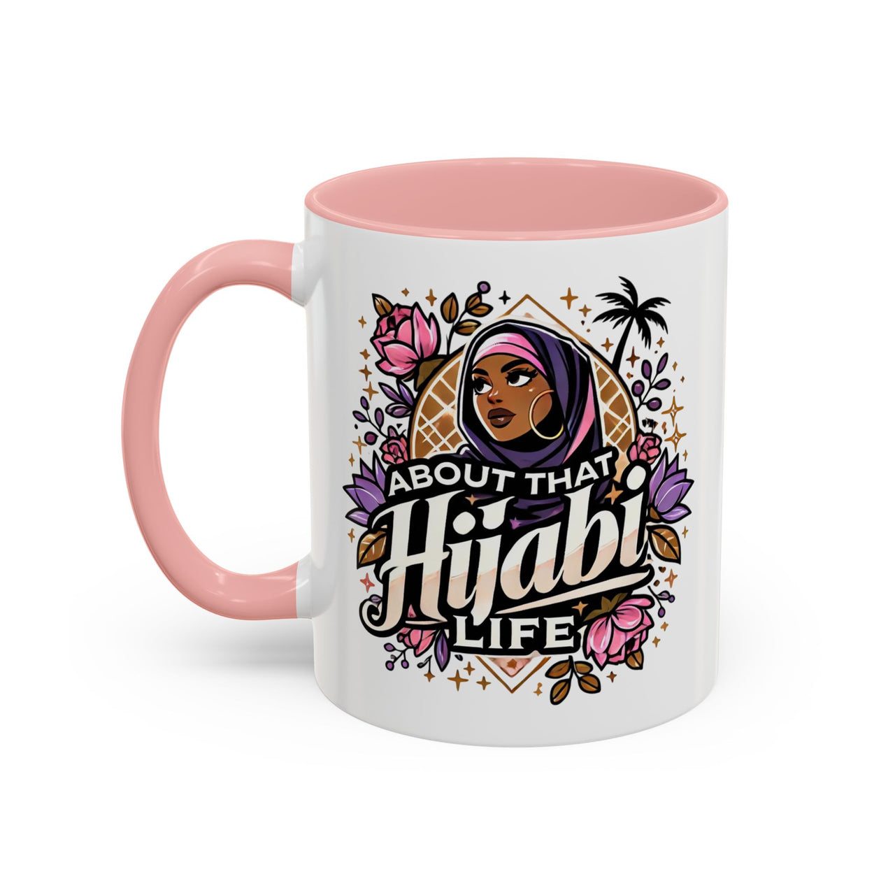 About That Hijabi Life Coffee Mug – Gifts, Women Empowerment, Pride, Muslim Culture - Modestly Vogue 