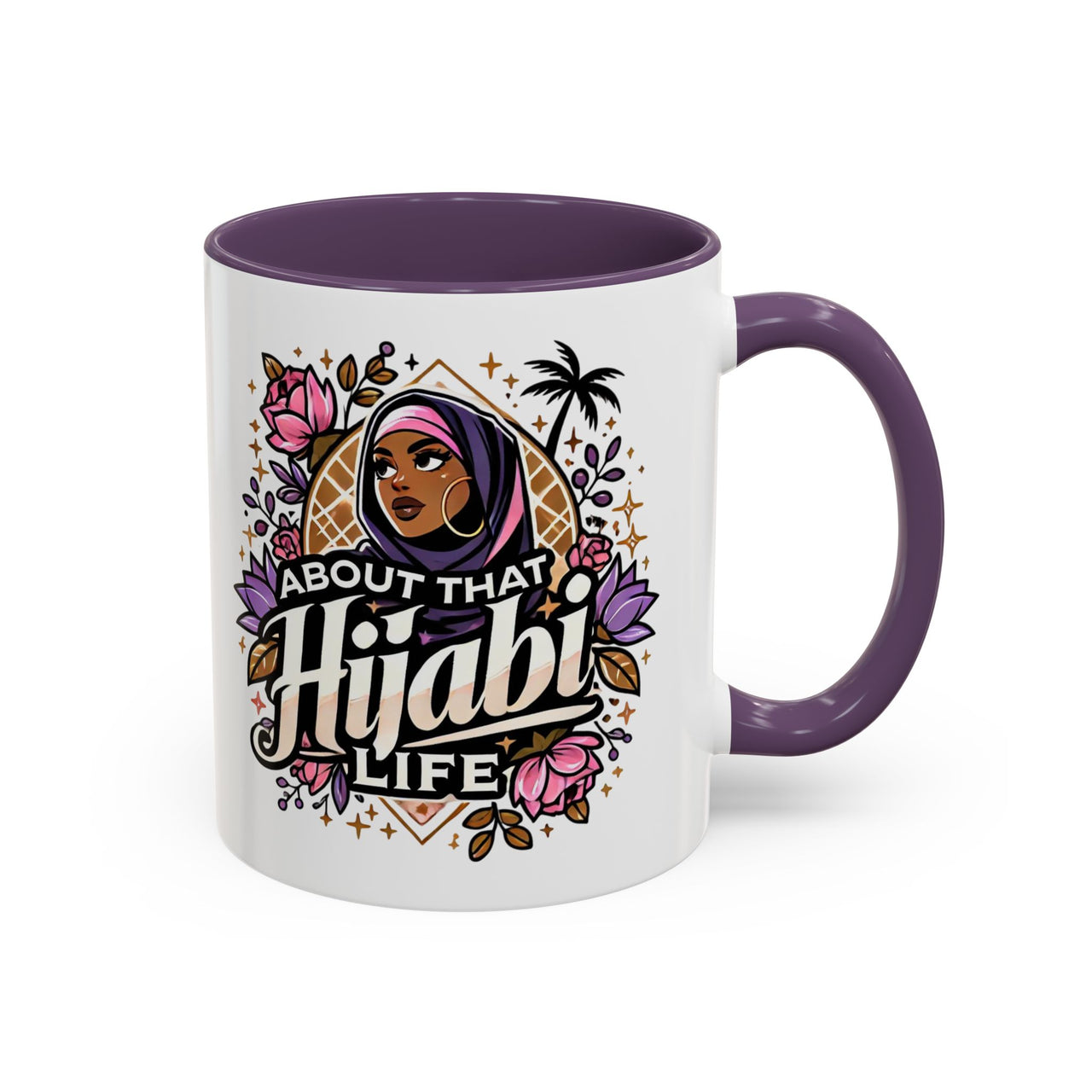 About That Hijabi Life Coffee Mug – Gifts, Women Empowerment, Pride, Muslim Culture - Modestly Vogue 